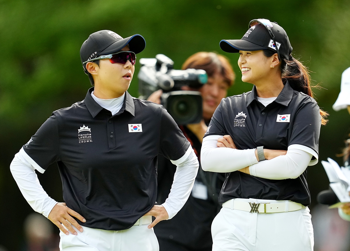 한국, 인터내셔널 크라운 이틀째 월드팀에 1무 1패…25일 한일전