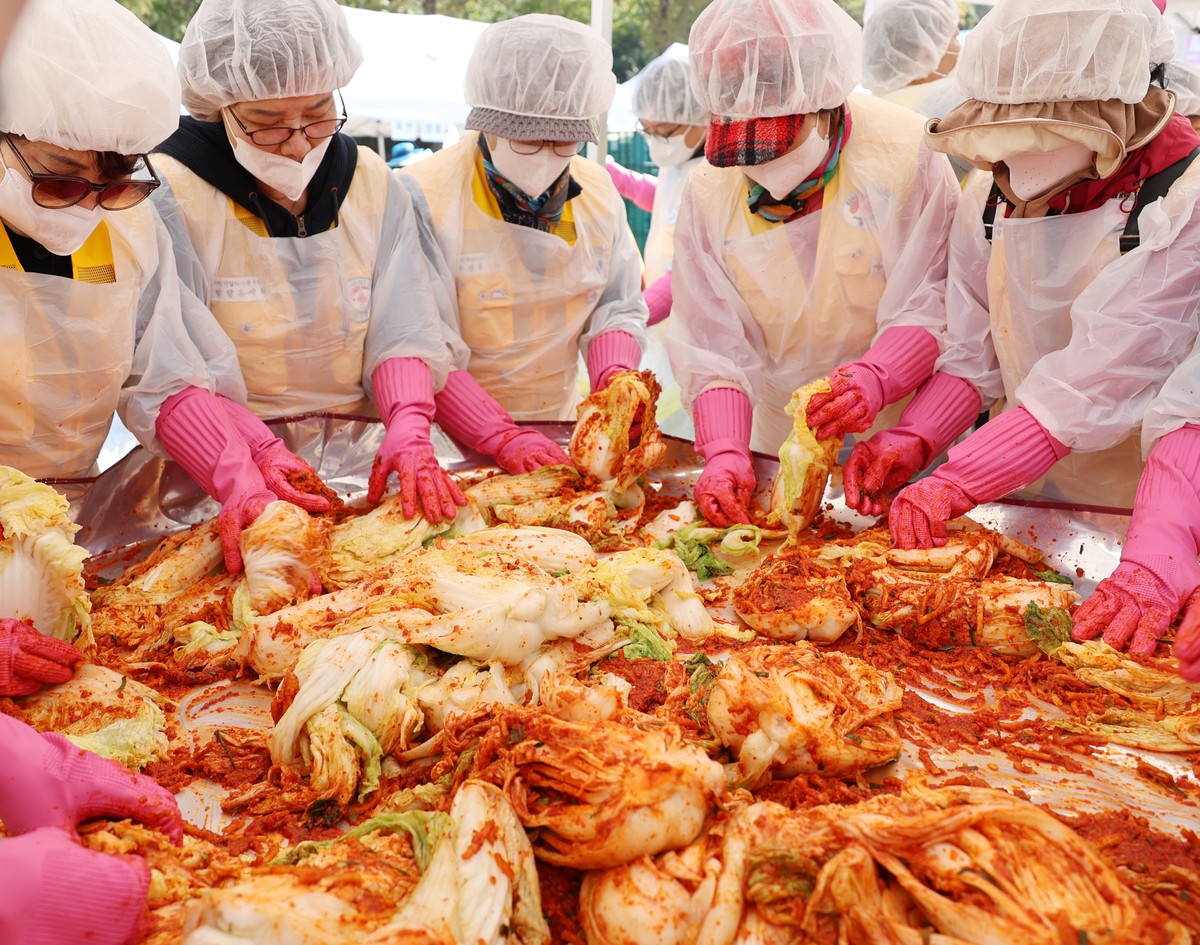 사랑 더하기, 김장 나누기