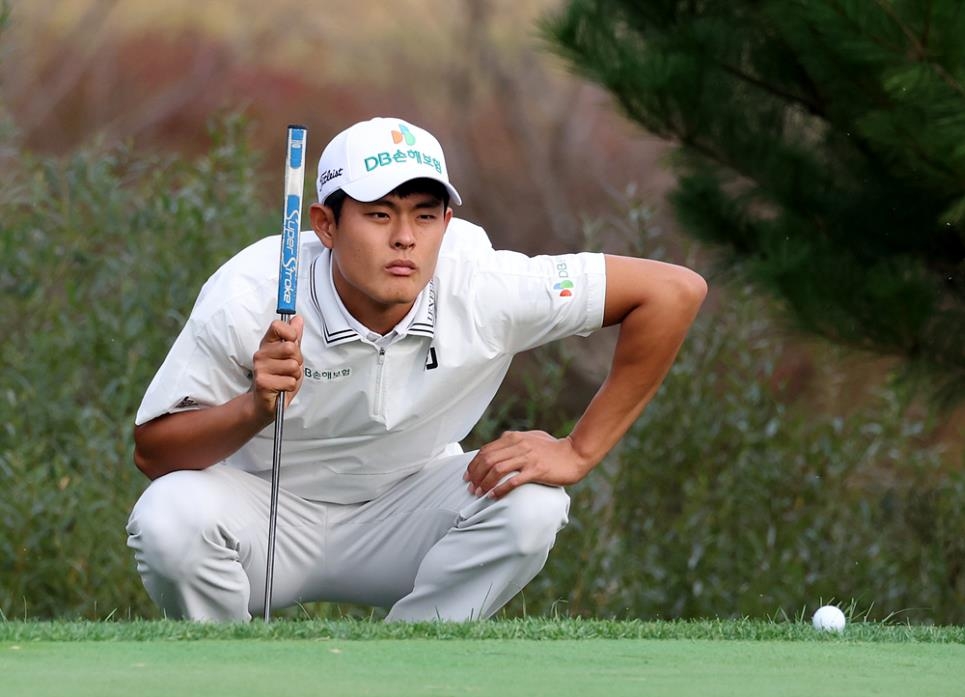 장희민, 렉서스 마스터즈 1R 선두…3년 5개월 만의 우승 도전