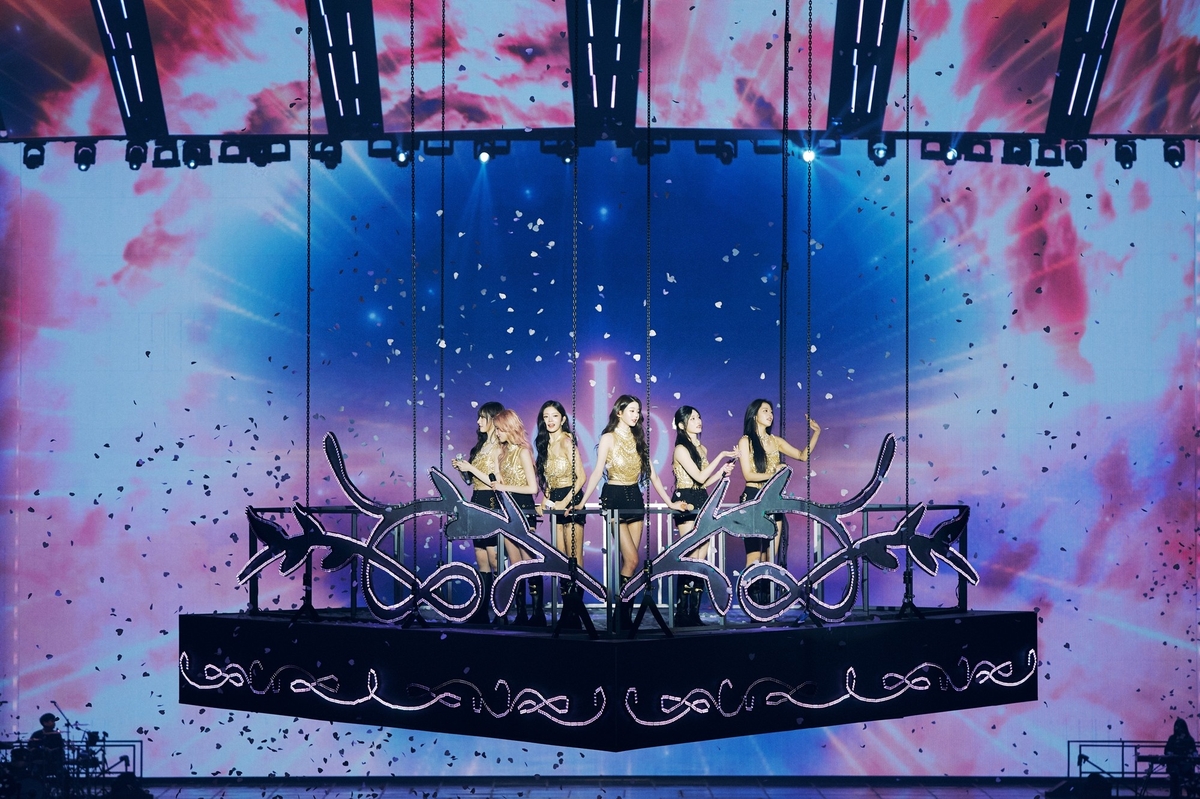 걸그룹 아이브 공연사진
