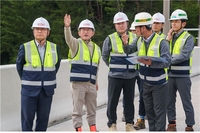 [동정] 현산 정경구 대표, 포항영덕고속도로 현장 안전 점검