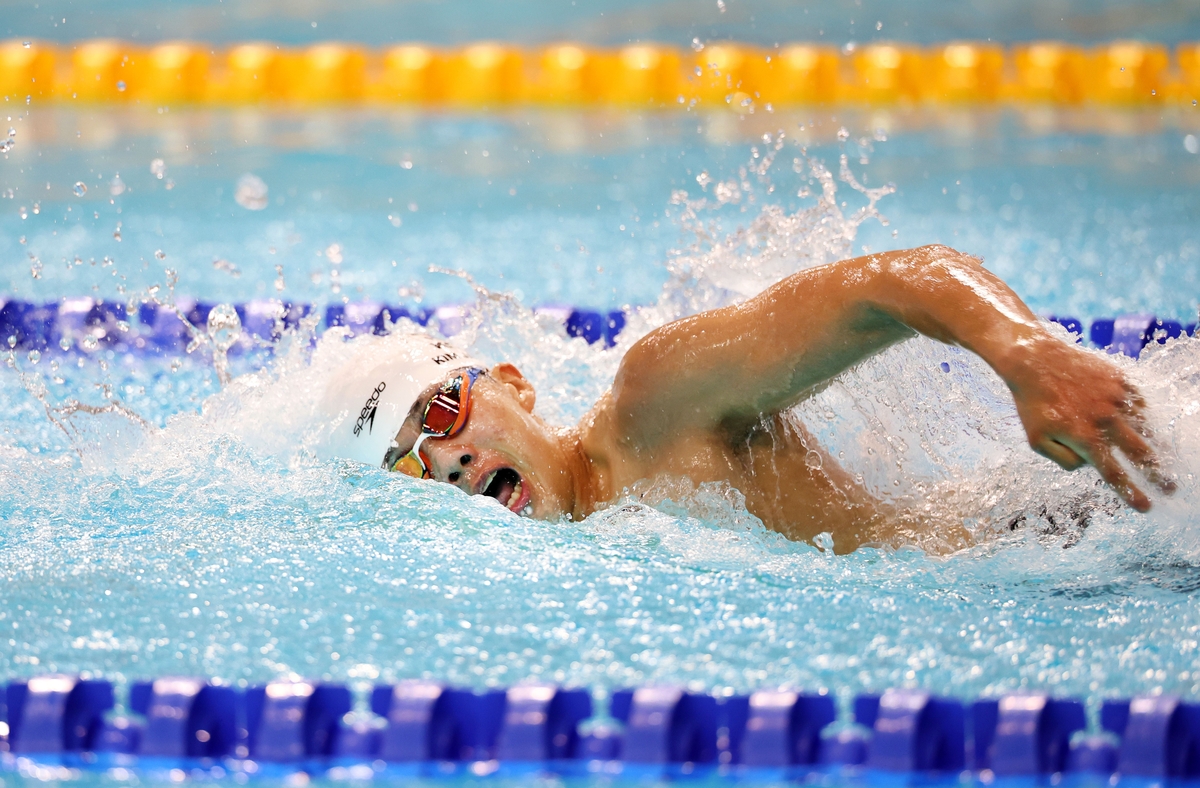 수영 김재훈, 아시안유스패러게임 금메달…손지원은 은메달