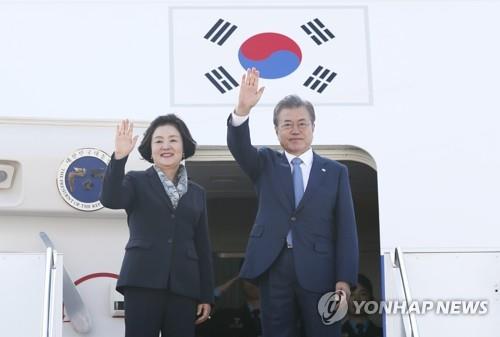 (AMPLIACIÓN) El presidente surcoreano regresa a casa tras su gira por 3 países de Asia Central