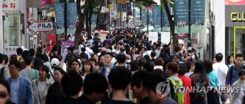 El gasto medio de los turistas extranjeros en Corea del Sur desciende en el 1er. trimestre