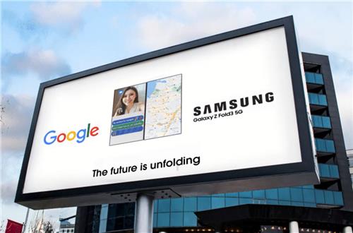 La publicidad del Galaxy Z Fold3 de Samsung es elegida como la más influyente del mundo
