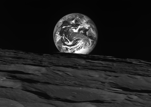 El orbitador lunar surcoreano envía fotos de la Tierra y la Luna
