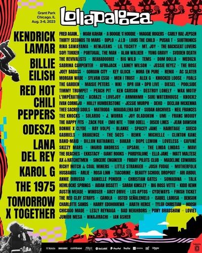 TXT aparecerá en el festival de música Lollapalooza como cabeza de cartel