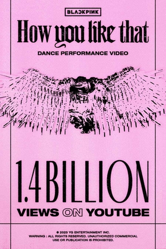 El vídeo de la coreografía de 'How You Like That' de BLACKPINK supera los 1.400 millones de visualizaciones en YouTube