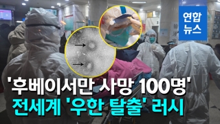 [영상] 중국 '후베이서만 사망 100명'…세계 각국 '우한 탈출' 러시