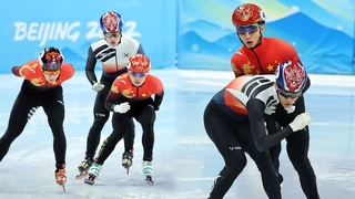 北京五輪ショートトラック　韓国２選手が不可解ジャッジで失格（２月８日）