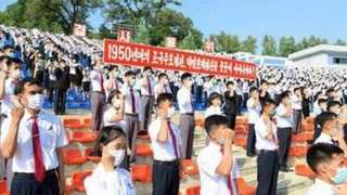 북한, 6·25 맞아 반미 집회…"미, 전쟁연습 광분"
