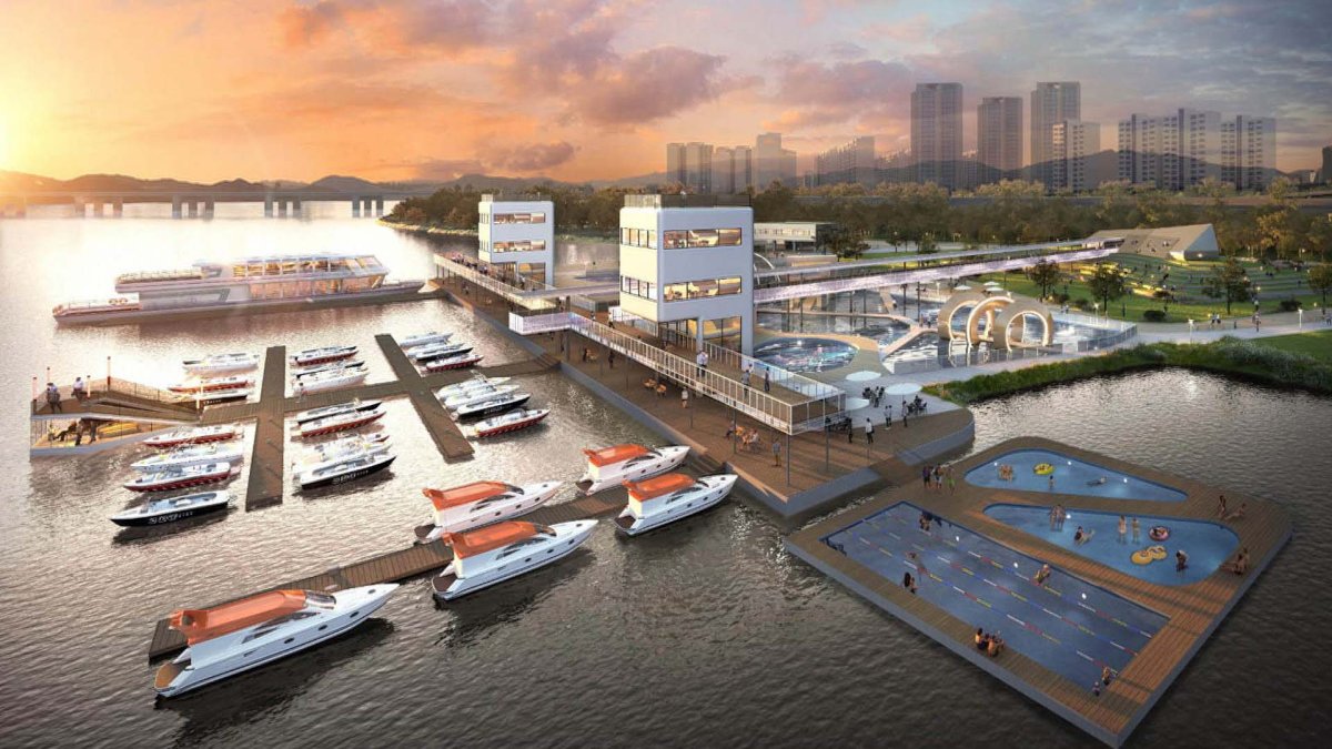 Seúl creará piscinas flotantes y un puerto deportivo en el río Hangang