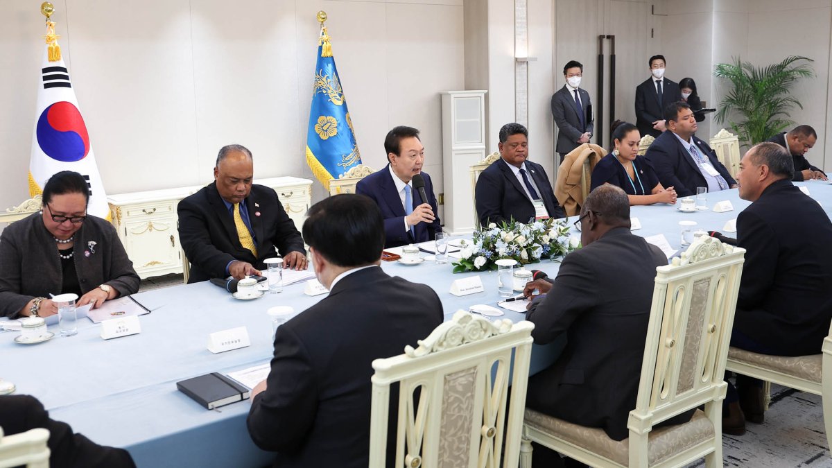 Yoon tiendra des sommets avec les dirigeants de 5 nations insulaires du Pacifique