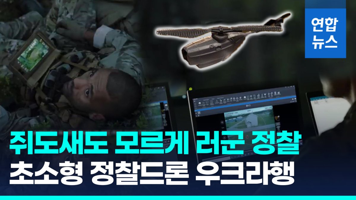 [영상] 미국, 초소형 정찰 드론 '블랙 호닛'도 우크라이나 보낸다