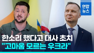  결속 '삐거덕'…영국 이어 폴란드도 "우크라, 감사할 줄 몰라"
