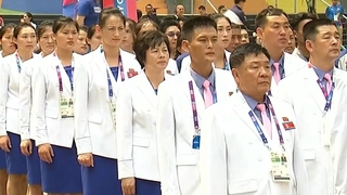 北朝鮮　杭州アジア大会に１９１人派遣（９月１４日）