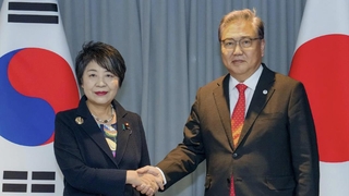 韓日外相　ニューヨークで会談（９月２２日）