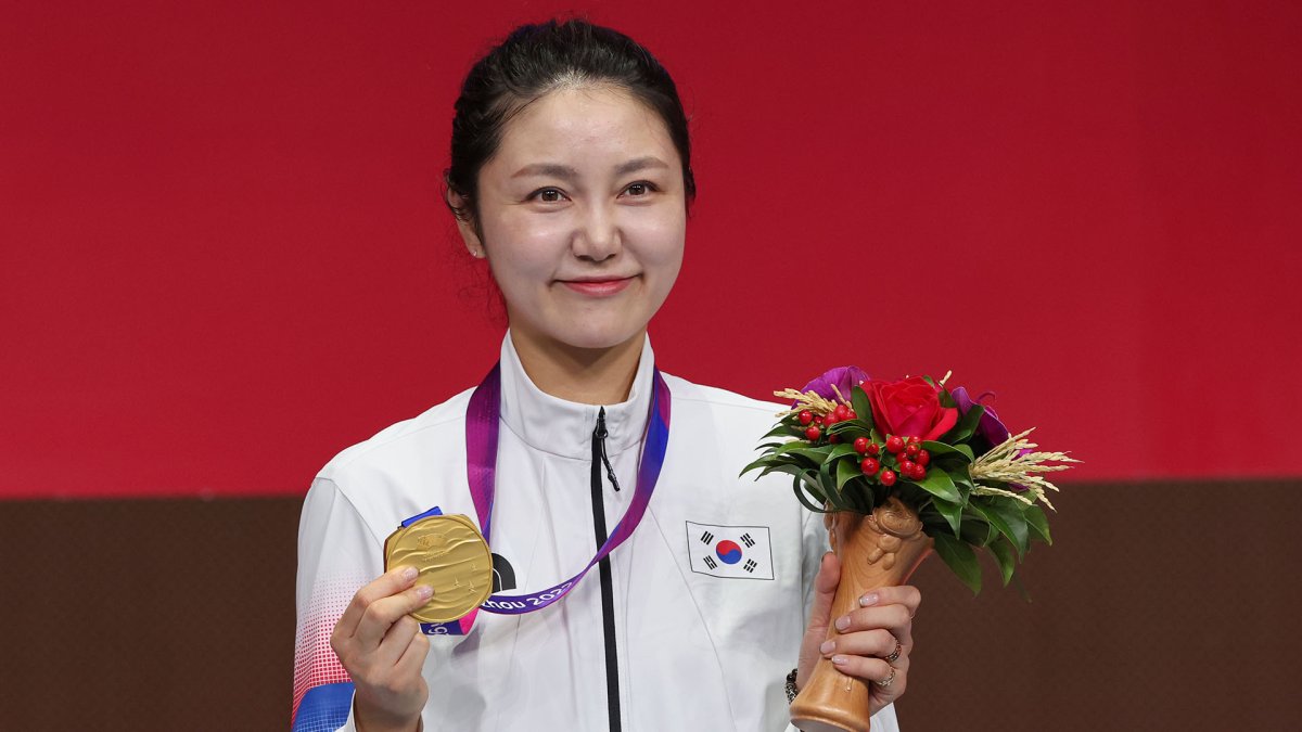 アジア大会フェンシング女子エペ個人　韓国が１、２位（９月２５日）
