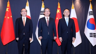 韓中日高官　３カ国首脳会談再開へ協議（９月２６日）