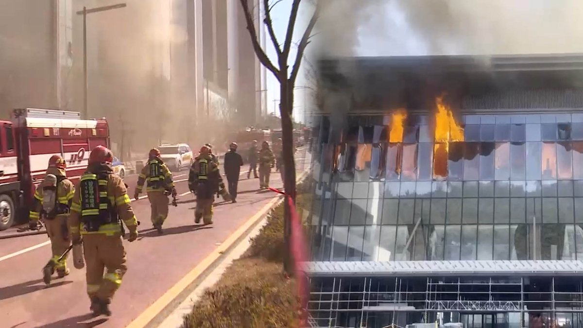 韓国・釜山のホテル建設現場で火災　６人死亡（２月１４日）