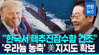 [영상] 한미 팩트시트 발표…'韓핵잠 건조·우라늄 농축 지지' 명문화