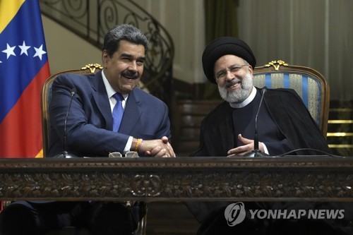 '미국 제재 동지' 이란-베네수엘라, 에너지 분야 등 협력