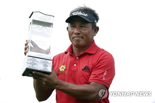태국 짜이디, 아시아 선수 4번째로 PGA 챔피언스 투어 우승