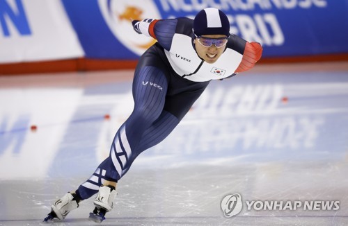 빙속 김준호, 5차 월드컵 500ｍ 10위…차민규 12위