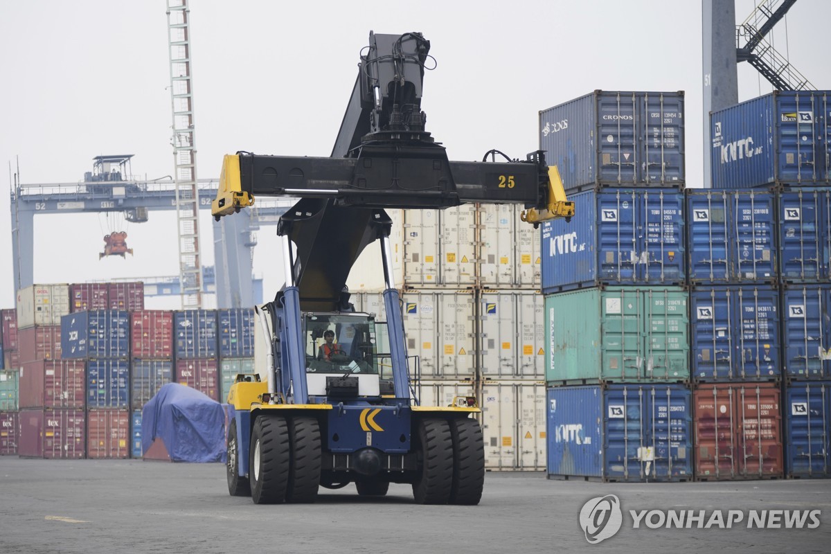 인도네시아 자카르타 무역 터미널