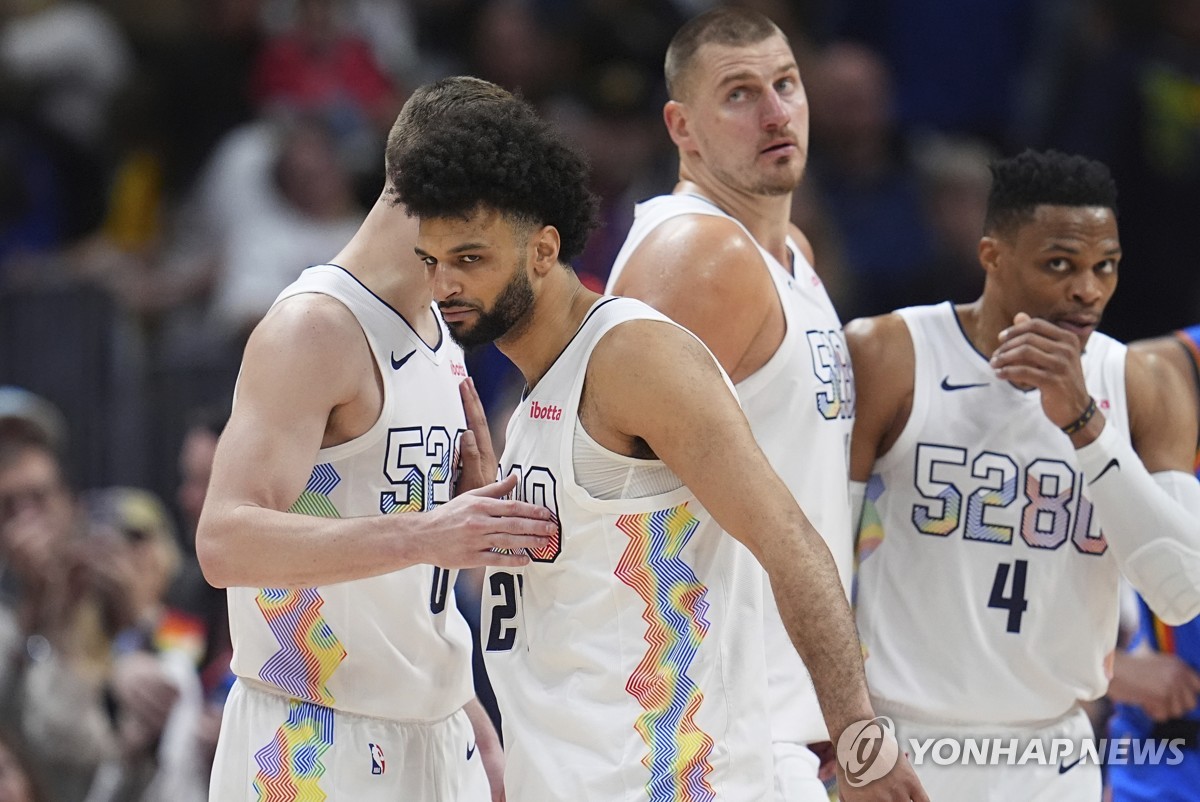 NBA 덴버, 오클라호마시티 제압…PO 2라운드 