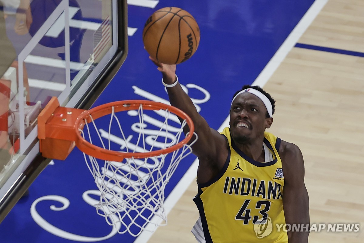 NBA 인디애나, 뉴욕에 신바람 2연승…시아캄 39점 폭발