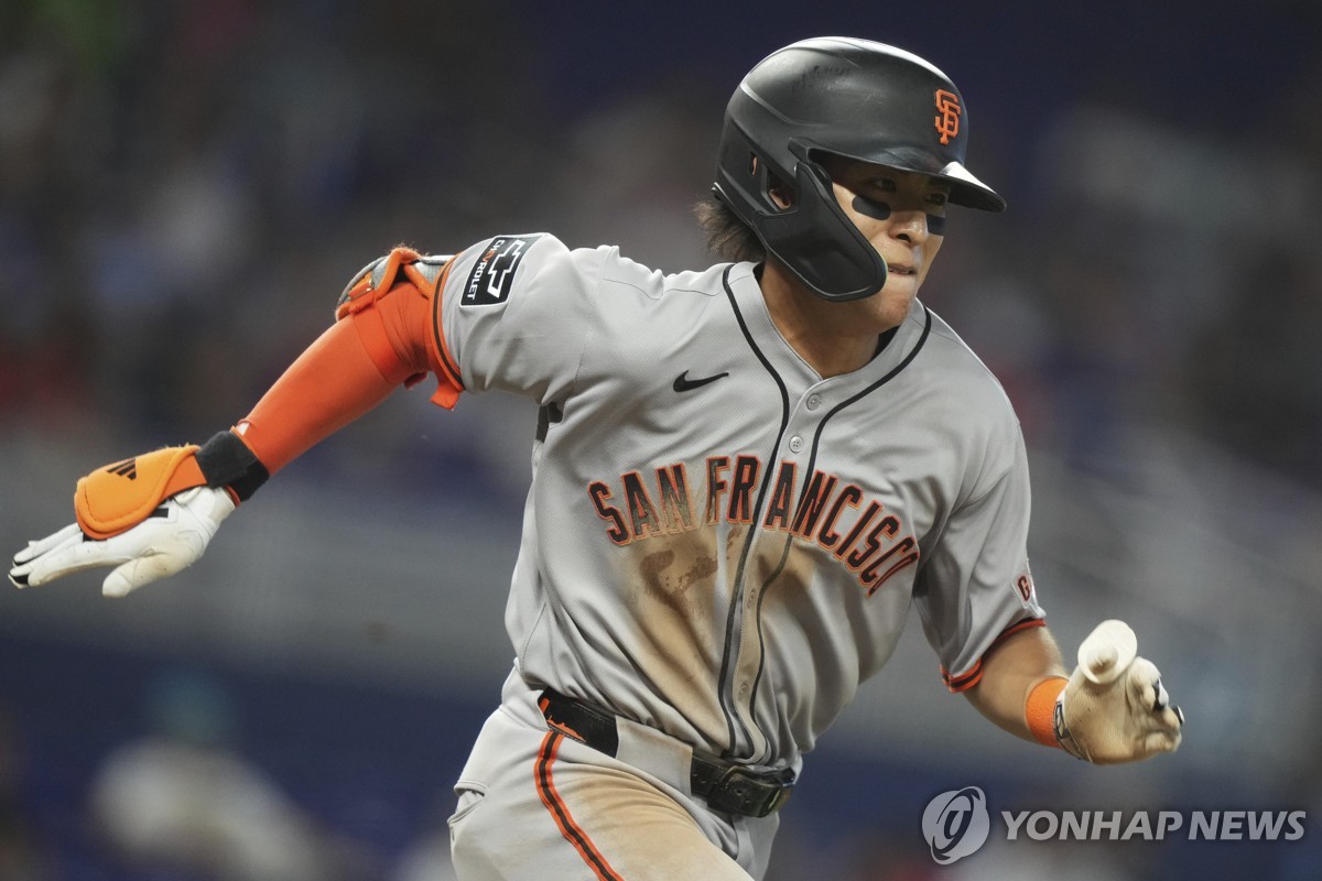 이정후, 마이애미 상대 5타수 2안타…5일 만에 '멀티 히트'