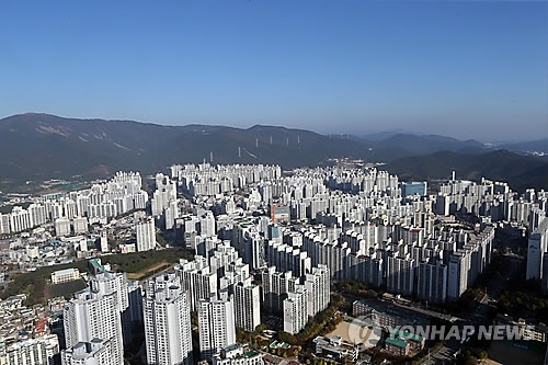 부산 시내 전경