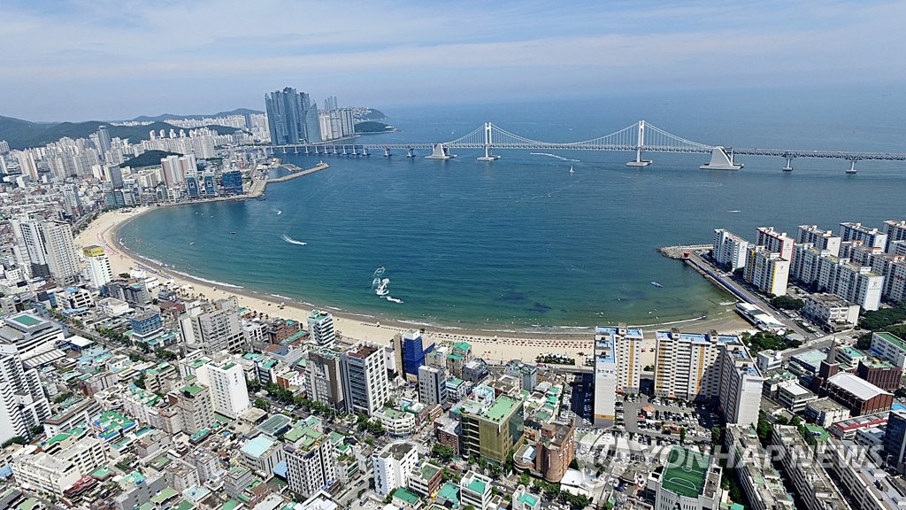 부산 수영구 광안리 해수욕장 자료사진