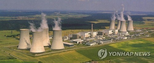 체코의 신규 원전 예정부지인 두코바니 전경