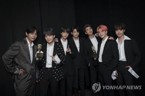 BTS kicks off world stadium tour at California's Rose Bowl