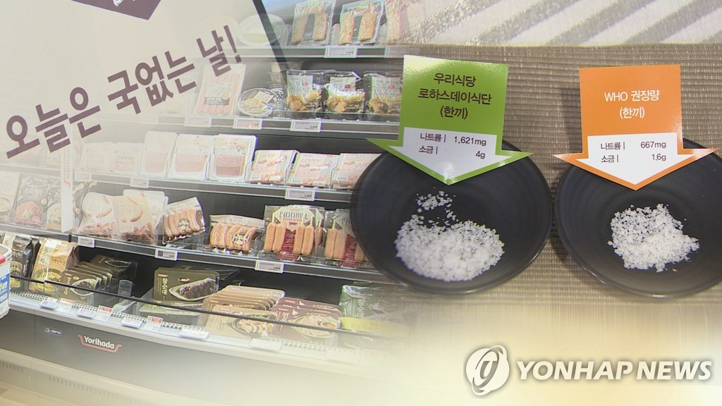  나트륨 과다 섭취 주의 (CG)