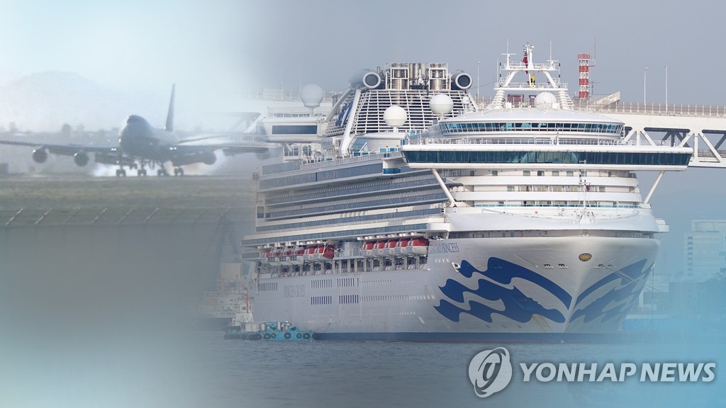 S. Korean presidential jet to fly to Japan to evacuate 5 people from quarantined cruise ship - 1