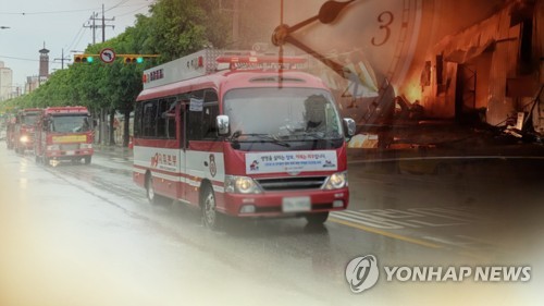 인천 오류동 식품공장서 불…대피 직원 1명 경상(종합)