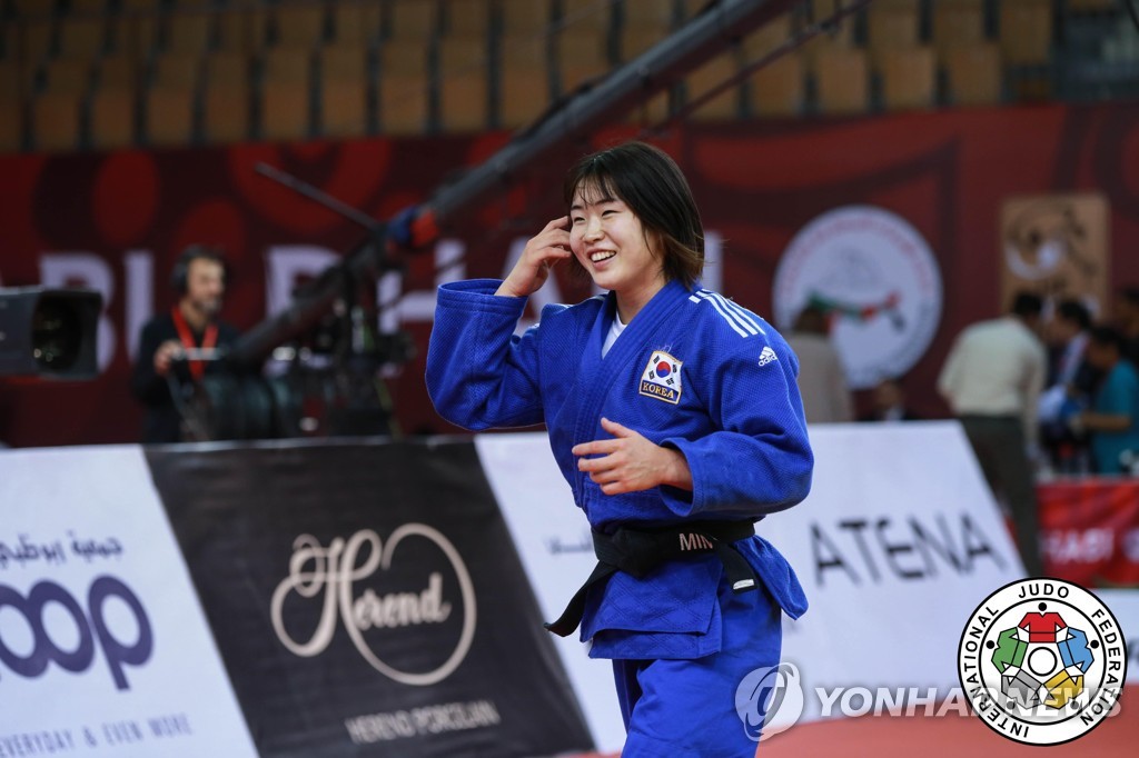 在日のホ・ミミ　代表第１次選考会でＶ＝韓国女子柔道