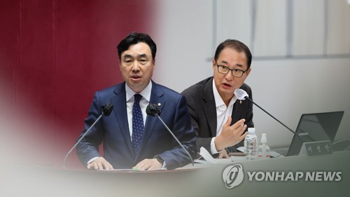 민주당 전대 '돈봉투' 수사…윤관석·이성만 압수수색 (CG)