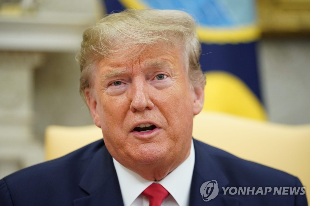 (3rd LD) Trump says it isn't time for him to visit N. Korea