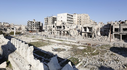 내전이 휩쓸고 지나간 알레포