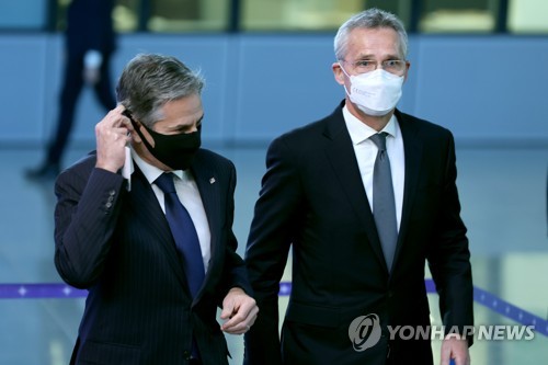 미 국무·나토 사무총장 통화서 "나토-한국 파트너십 강조"