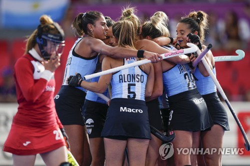 한국 여자하키, 월드컵 첫날 아르헨티나에 0-4 패배