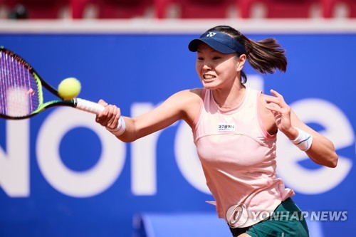 장수정, 일본 캥거루컵 테니스 여자 단식 4강 진출