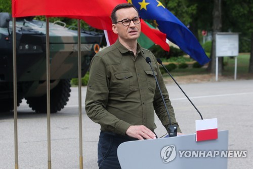 폴란드 총리 "바그너그룹 나토 동부전선 불안정 조장"