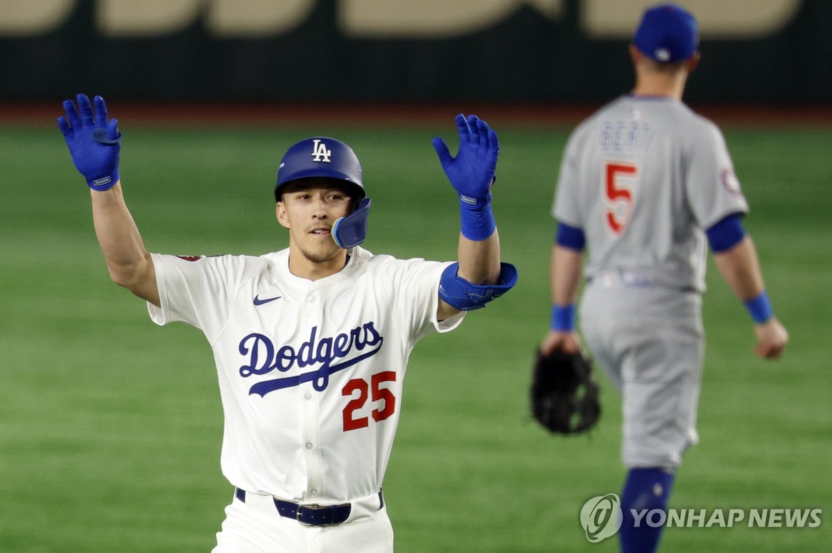 2025 MLB 첫 홈런은 혼혈선수 에드먼