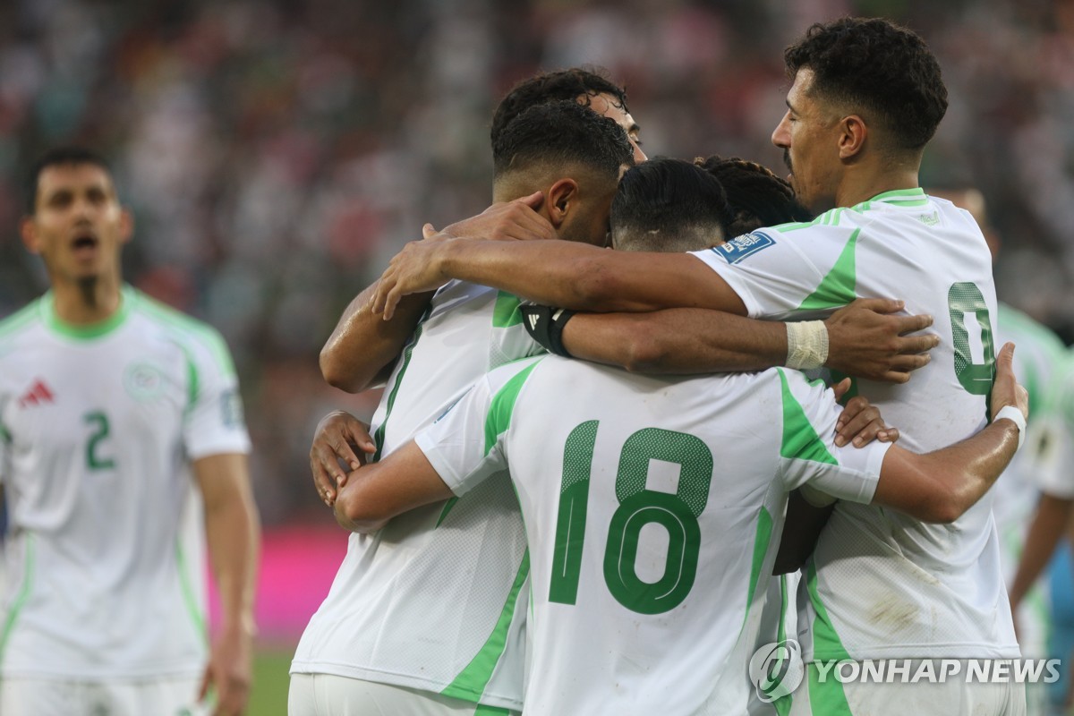 알제리, 12년 만에 월드컵 본선 진출…북중미행 확정