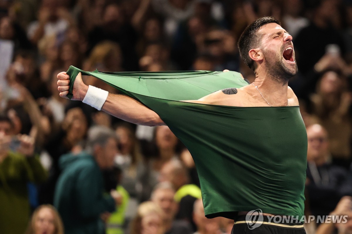 조코비치, ATP 투어 헬레닉 챔피언십 우승…통산 101번째 타이틀